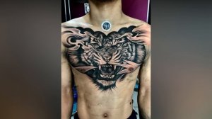 Best Chest Tattoos for men designs guys