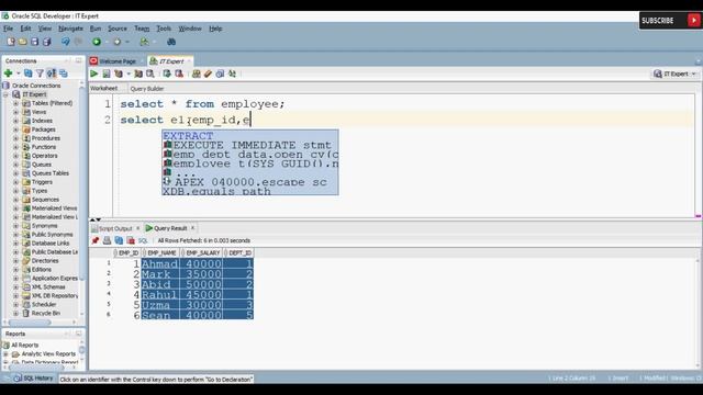29. Self Join in Oracle PL/SQL смотреть онлайн