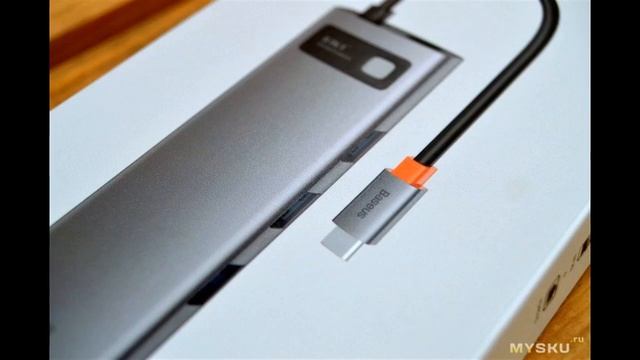 Type-C хаб CAHUB-CV0G от компании Baseus | #Обзор смотреть онлайн