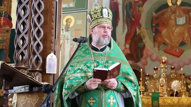 Благословение прп. Сергия Радонежского. Проповедь настоятеля. смотреть онлайн