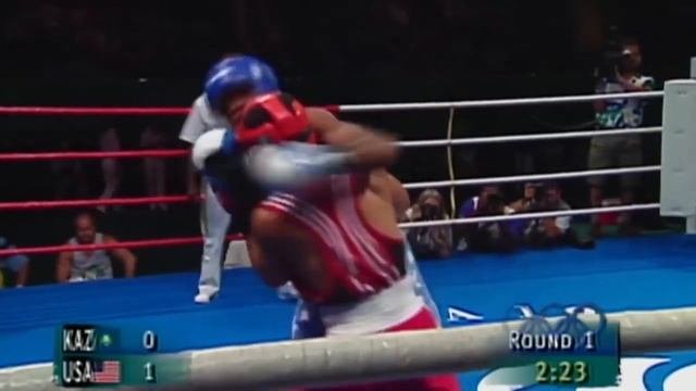 Бахтияр Толегенов VS Флойд Мейвезер Олимпиада 1996 года