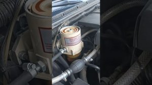 11 октября 2023 г. Замена картриджа сепаратора дизельного топлива FG500,500MP !!!