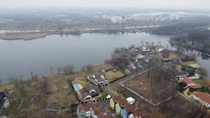 Клубный жилой комплекс Клеменова дача, съемка с помощью квадрокоптера dji  mavic mini