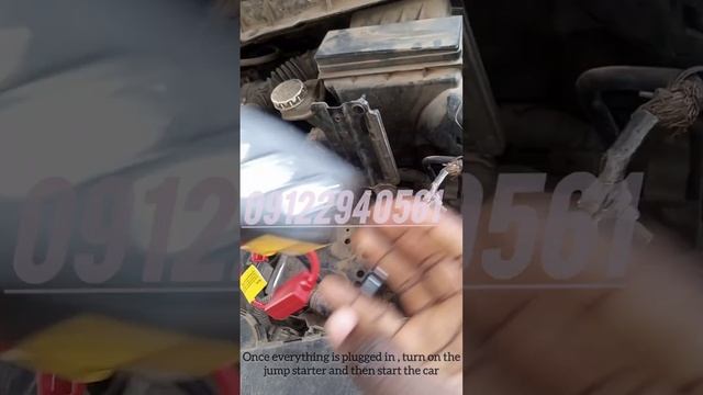 How to use 99800mah car jump starter смотреть онлайн