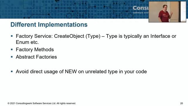 Factories and Services, Inheritance and Delegation смотреть онлайн