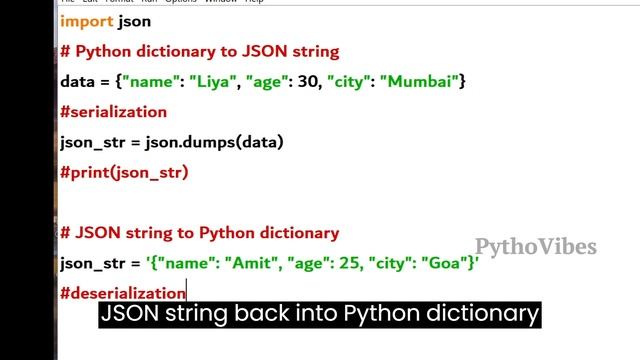 Serialization vs Deserialization | Pickling vs Unpickling | #interview #python #coding #programming