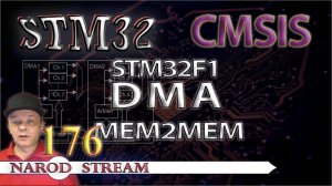 Программирование МК STM32. Урок 176. CMSIS. STM32F1. DMA. MEM2MEM