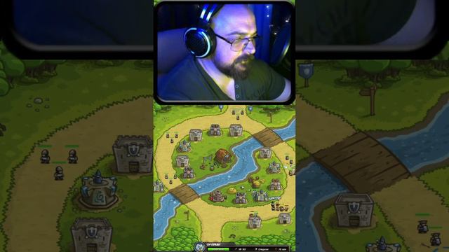 Kingdom Rush(Ветеран) - #2►🤣Берега Двуречья, Сребролесье🤣 #kingdomrush  #Perendukin