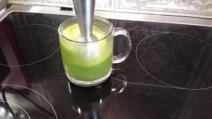 Готовим матча с помощью блендера