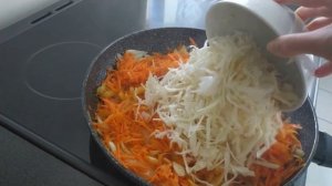 Тушёная капуста / вкусный рецепт / правильное питание .