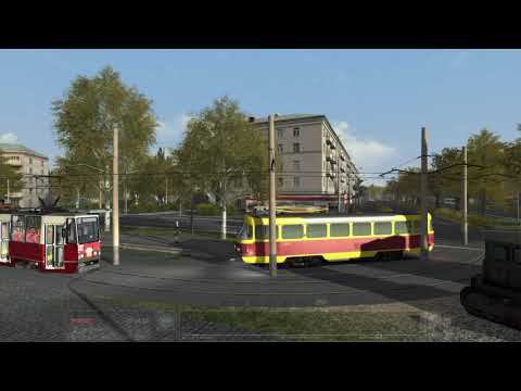 Rw train simulator Трамвайная карта на пути к релизу! смотреть онлайн