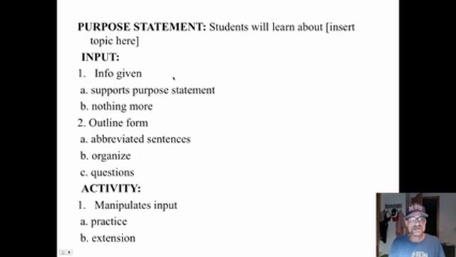 Basic Lesson Plan Format смотреть онлайн