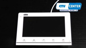 Видеообзор комплекта цветного видеодомофона CTV-DP3700