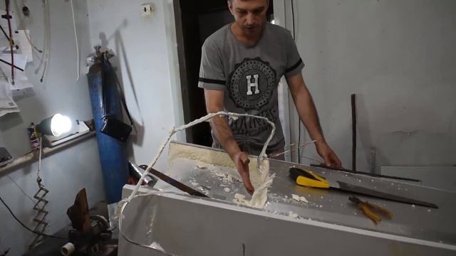Замена испарителя морозильной камеры холодильника Atlant. Ремонт холодильников Краматорск.