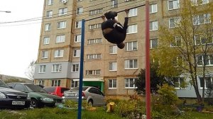 "ГРОБИК" Как сделать!? Обучение элементу на турнике