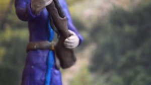 Прыжок огненно - черной лисицы.mp4