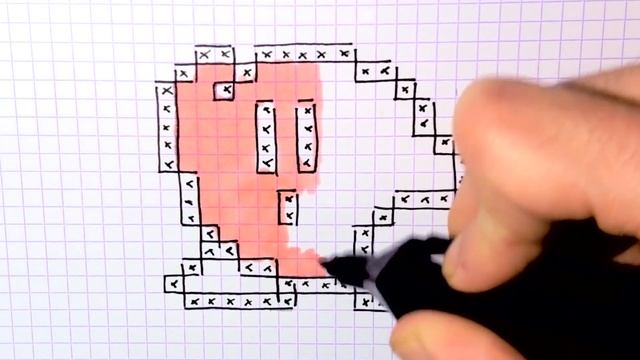 Handmade Pixel Art - How To Draw Kawaii Kirby #pixelart смотреть онлайн
