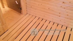 Баня готовая перевозная обзор с помывочной