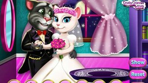 Кот Том и Анжела: Свадебный декор