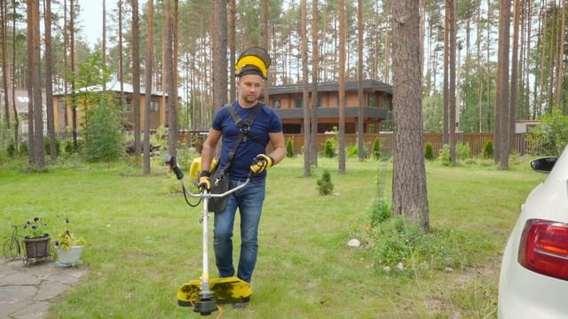 Триммер бензиновый CHAMPION T433 смотреть онлайн