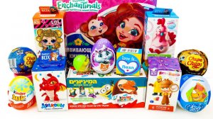 СЮРПРИЗ МИКС 15 Сюрпризов ЭНЧАНТИМАЛС 44 Котенка МИМИМИШКИ Маша и Медведь ЛОЛ Холодное Сердце