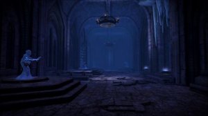 Skyrim - Forgotten Vale Inner Sanctum Ambiance (echos, ice, wind, white noise, live wallpaper)