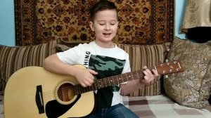 Игра на гитаре | Композиция "Валенки " | Играет   гитарист