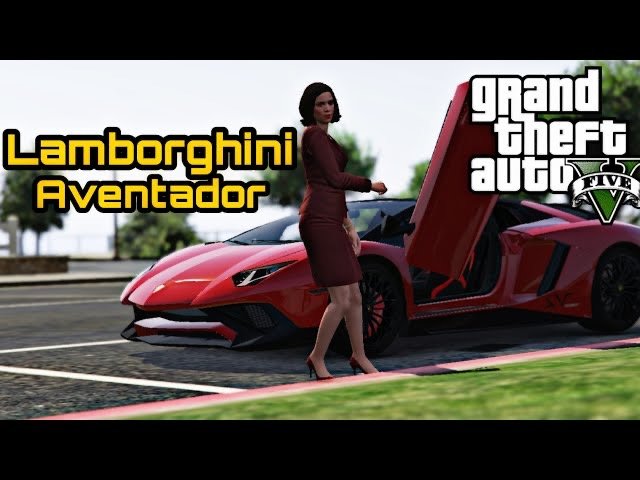 GTA 5 – Lamborghini Aventador SV