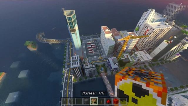 Nuclear TNT Test - Minecraft RTX 2023 смотреть онлайн