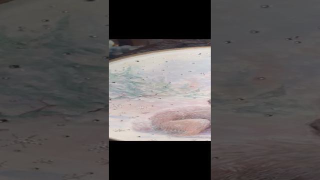 Шкатулка- конфетницы для новогоднего подарка. Ручная роспись без копирования и повторов