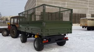 Обзор тракторного самосвального прицепа САТ 2ПТС-7 2 | МИРавтотехники