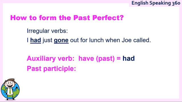 PAST PERFECT easy explanation SIMPLE ENGLISH GRAMMAR