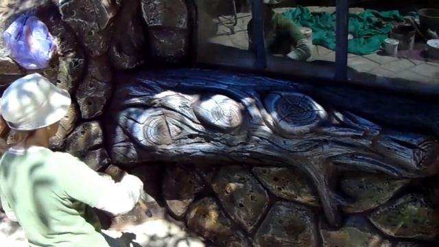 БЕСЕДКА и барбекю для дому . покраска декоративной штукатурки из цемента. смотреть онлайн