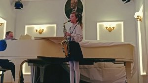 Песенка о медведях Александр Зацепин саксофон альт Громова Елена 15.05.2023