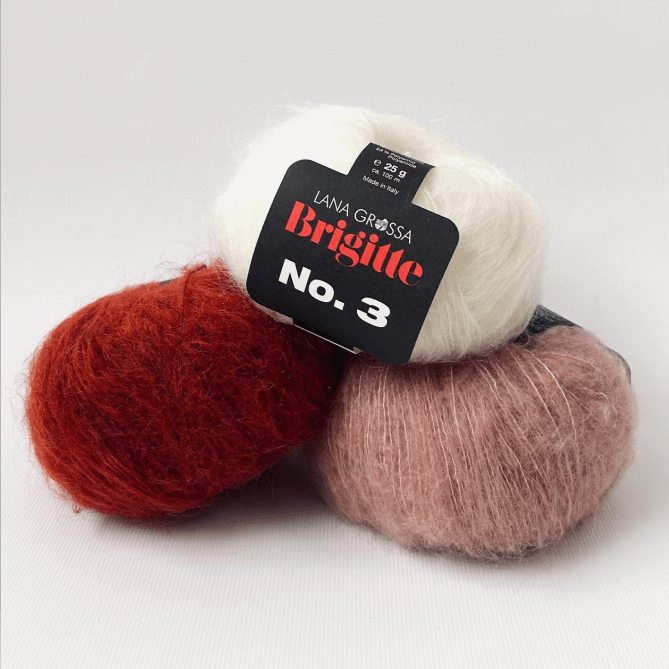 BRIGITTE No.3 Lana Grossa. Обзор пряжи от интернет магазина Knitted-story-shop.ru