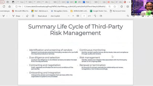 Week 2: Mastering Third-Party Risk Assessment for Enhanced Security смотреть онлайн