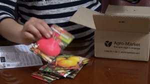 20 февраля 2020 посылка с помидорками от АгроМаркет