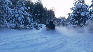 Suzuki Jimny на гусеницах