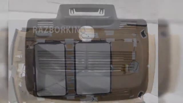 Обшивка потолка Mercedes W166 GLE A1666904550 смотреть онлайн