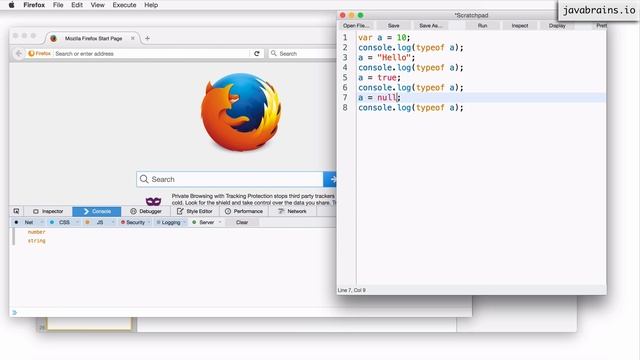 JavaScript for Developers 16 - The typeof operator смотреть онлайн