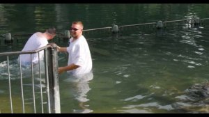 Atheist Gets BAPTIZED In The Jordan River!