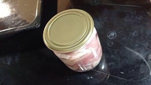 Тушёнка в автоклаве, просто и быстро.