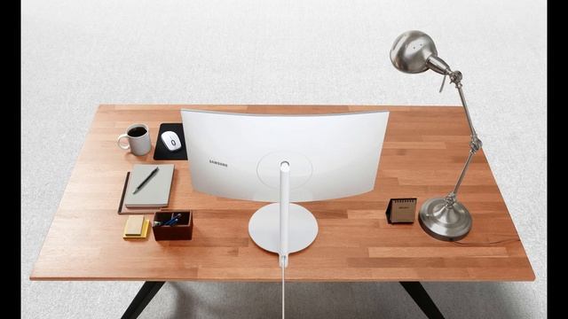 New Quantum Dot Curved Monitor from Samsung смотреть онлайн