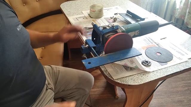 ИНТЕРЕСНОЕ ПРИСПОСОБЛЕНИЕ ДЛЯ УШМ/приспособление для болгарки смотреть онлайн