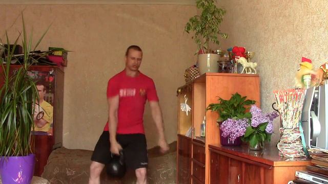 Рывок гири 32кг. 100 раз за 3,54.Gira(kettlebell) 32 kg.Snatch multiswitch.100 reps in 3,54 смотреть онлайн