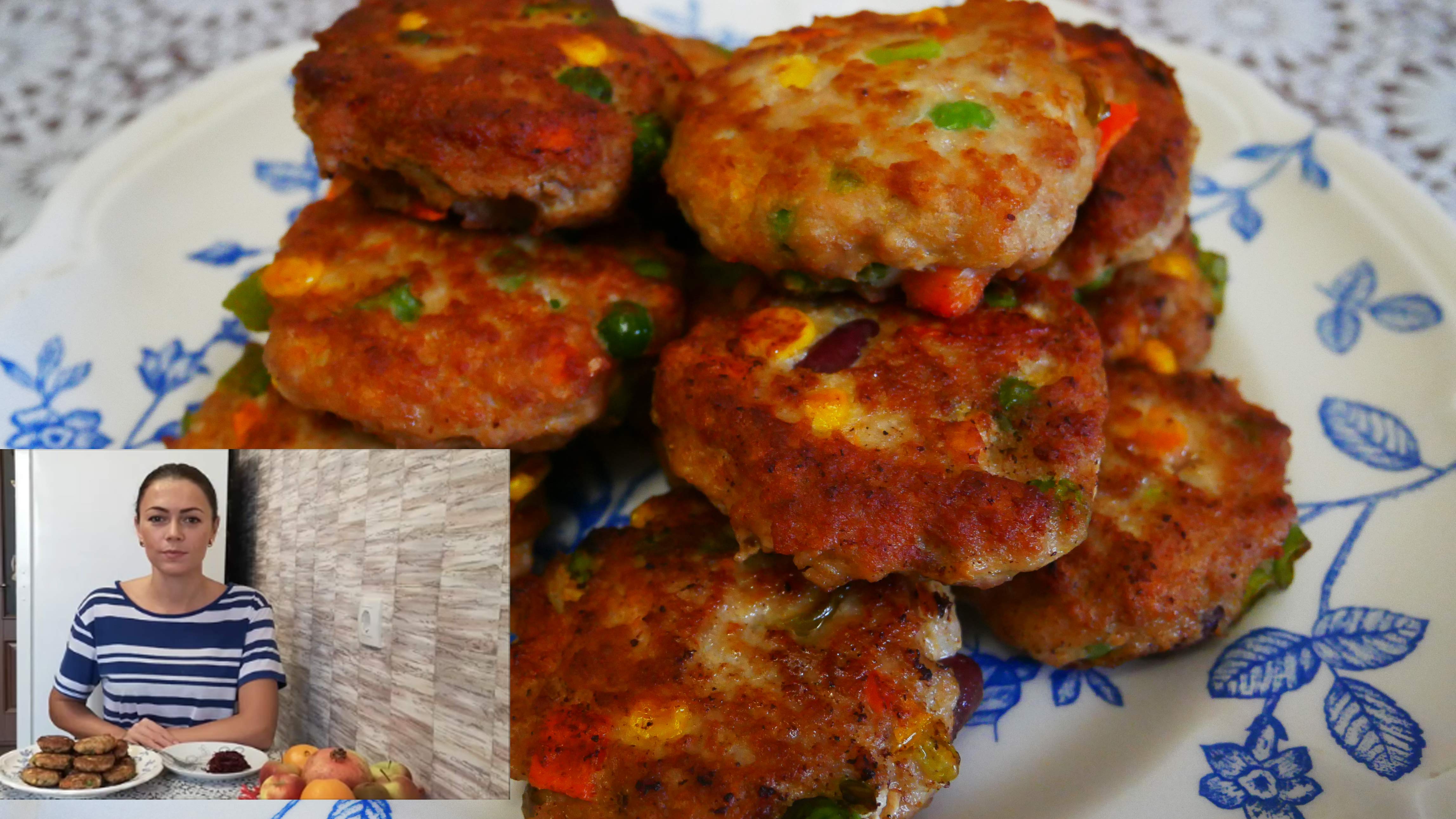 Котлетки с ОВОЩАМИ из ФАРША Аппетитные и Вкусные ПОНРАВЯТСЯ ВСЕМ!!! ДЕРЖАТ ФОРМУ