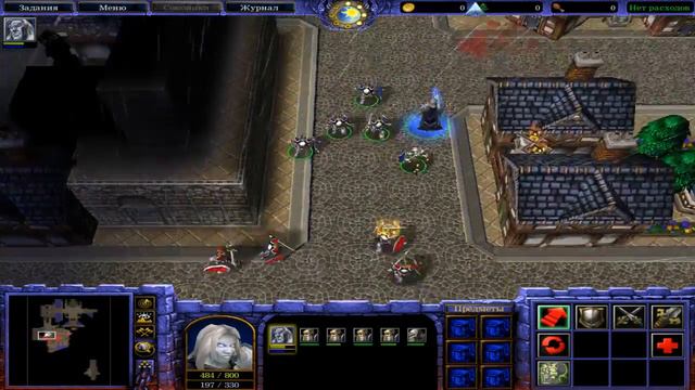 1)WarcraftIII прохождение - Fallen King смотреть онлайн