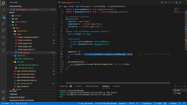 Build a Hybrid News App Using Ionic and Angular | Part 3 - News API Service | Android and iOS App смотреть онлайн