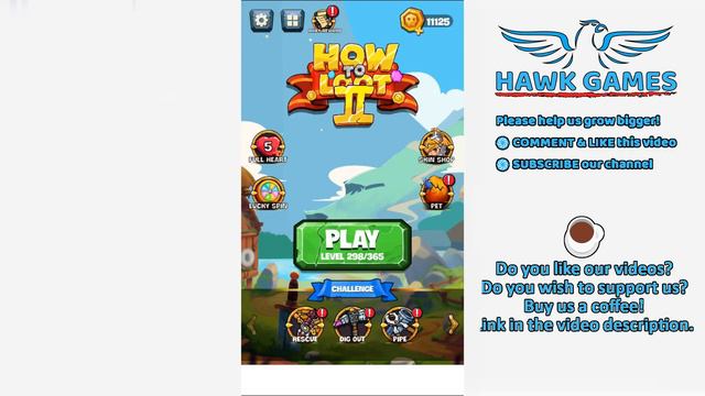 How to Loot 2 - Hero Rescue & Pin Pull Level 297 & 298 смотреть онлайн