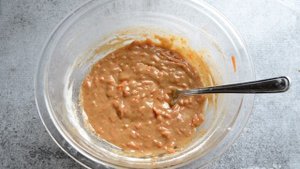 Пирог из моркови и ржаной муки